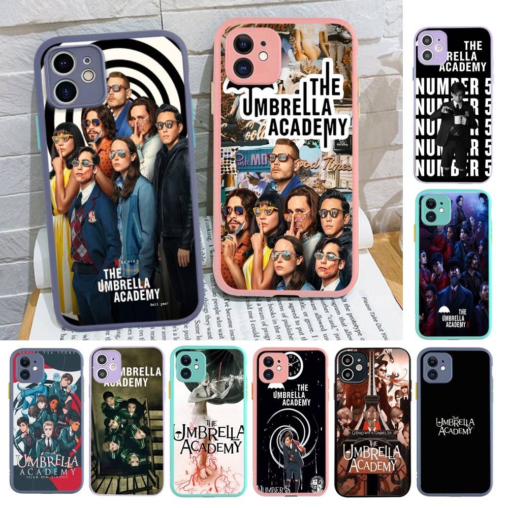 The Umbrella Academy Phone Case For IPhone 14 X XR XS 7 8 Plus 11 12 13 Pro MAX 13mini Matte Shockproof Case