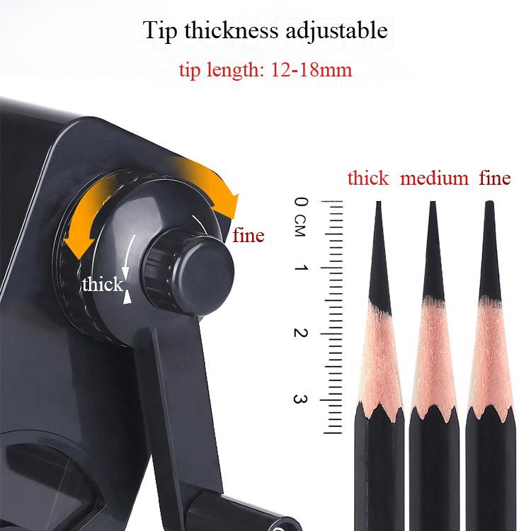 Hand Crank Mechanical Art Student Pencil Sharpeners Tool Office School Supplies