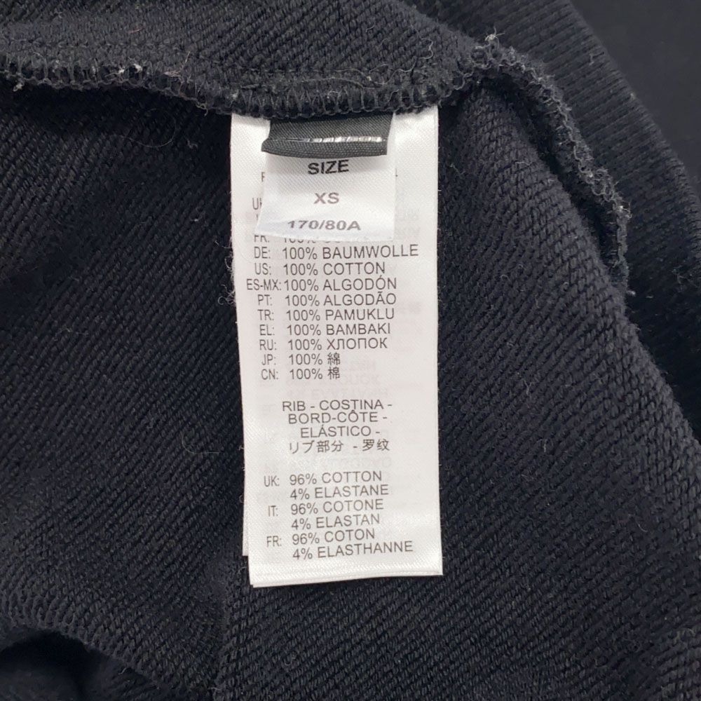 Diesel Print Long Sleeve Sweatshirts XS Black Switching Men's Used