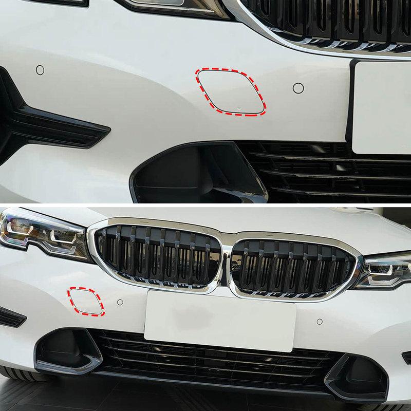 Car Front Bumper Trailer Hook Tow Cover Cap Accessory For BMW 3 Series G20 318 320 323 325 328 330 335i -2026 51118738984