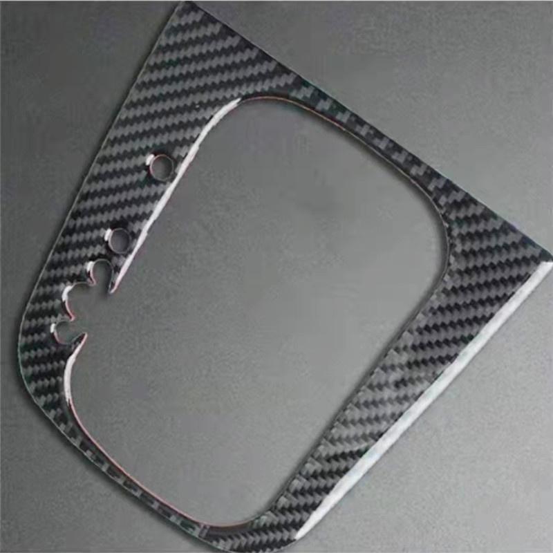 Carbon Fiber Car Interior Trim Strips For Volkswagen VW Scirocco Center Console Gear Shift Frame Panel Sticker Car