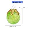 Polyethylene Glycolbattery Operated Shatterproof Plastic Christmas Ornament PEG Texture for Table Festival Decors