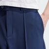Adidas Originals Premium Ref Pants Solid Color Logo Embroidery Knitted Sports Pants Men Bottoms Deep-Indigo IU0197