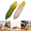 6Pcs Artificial Corn Realistic Fake Corn Simulation Corn Simulation Vegetable for Thanksgiving Decorations Photo Props