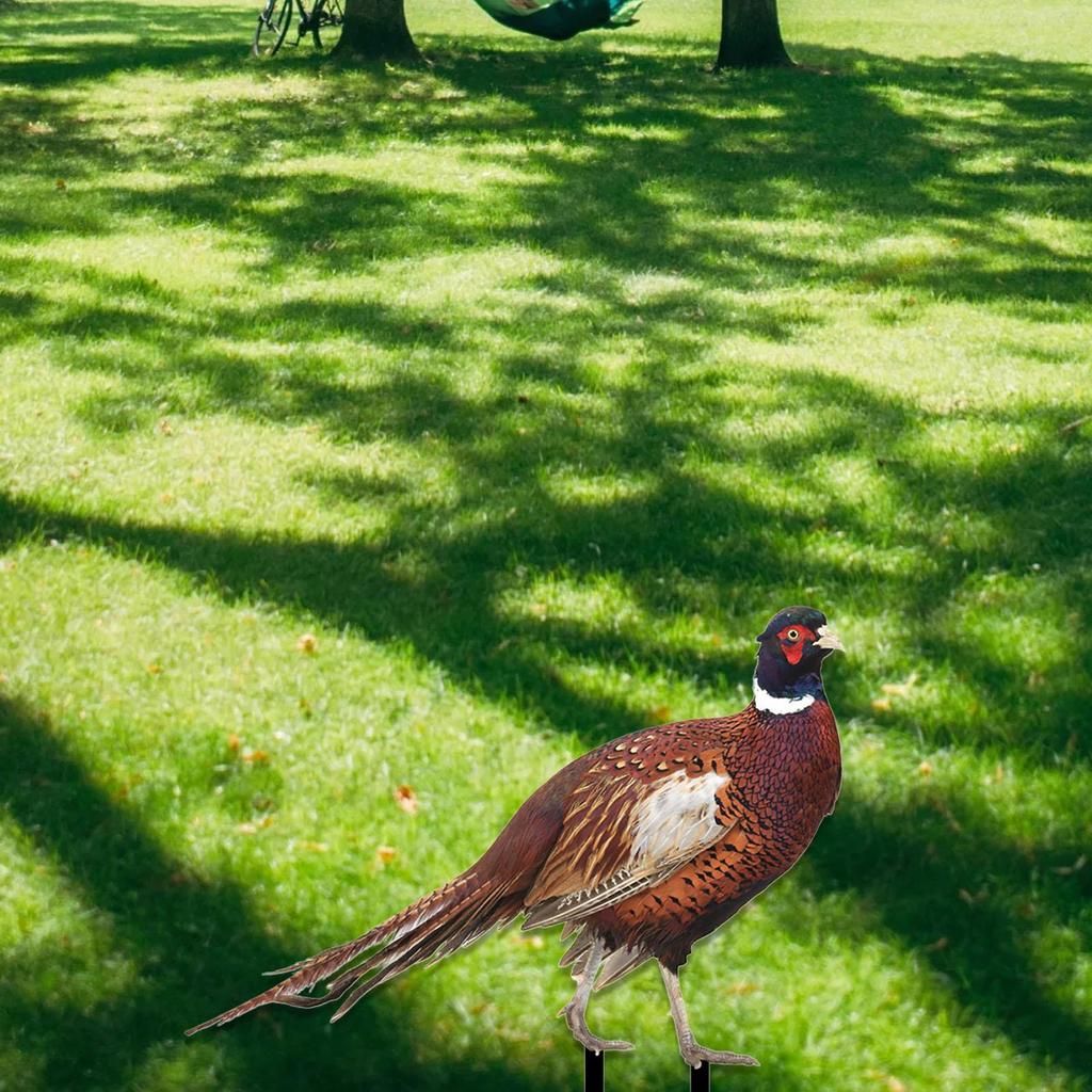 Rzeźba Bażanta Dekoracja Podłogowa Ozdoby na Dziedziniec Trawnik Gospodarstwo