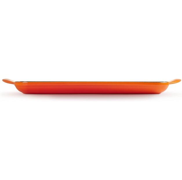 Le Creuset Cast Iron Grill Pan Rectangular 32x22 Cm, Red (20202320900460)