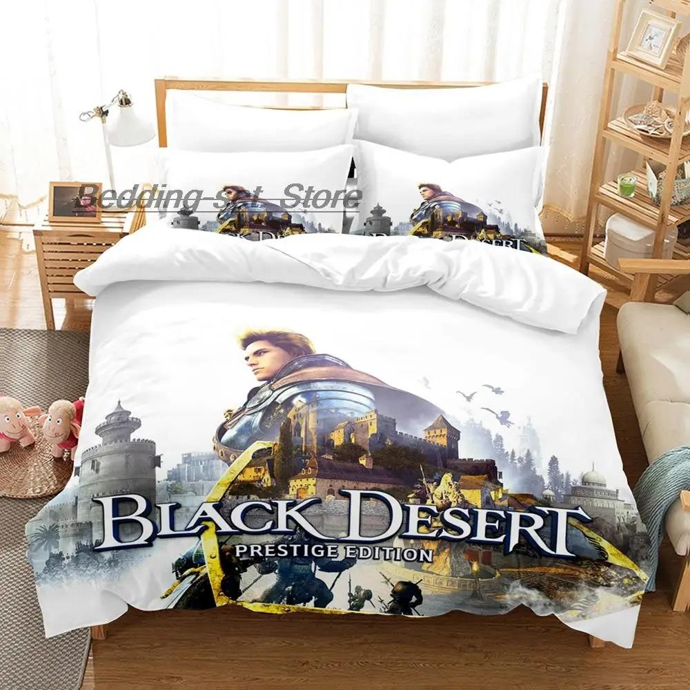 Spel Black desert Sängkläder Set Enkel Twin Full Queen King Size Sängset Vuxen Barn Sovrum Påslakan Set Anime Lakan Set
