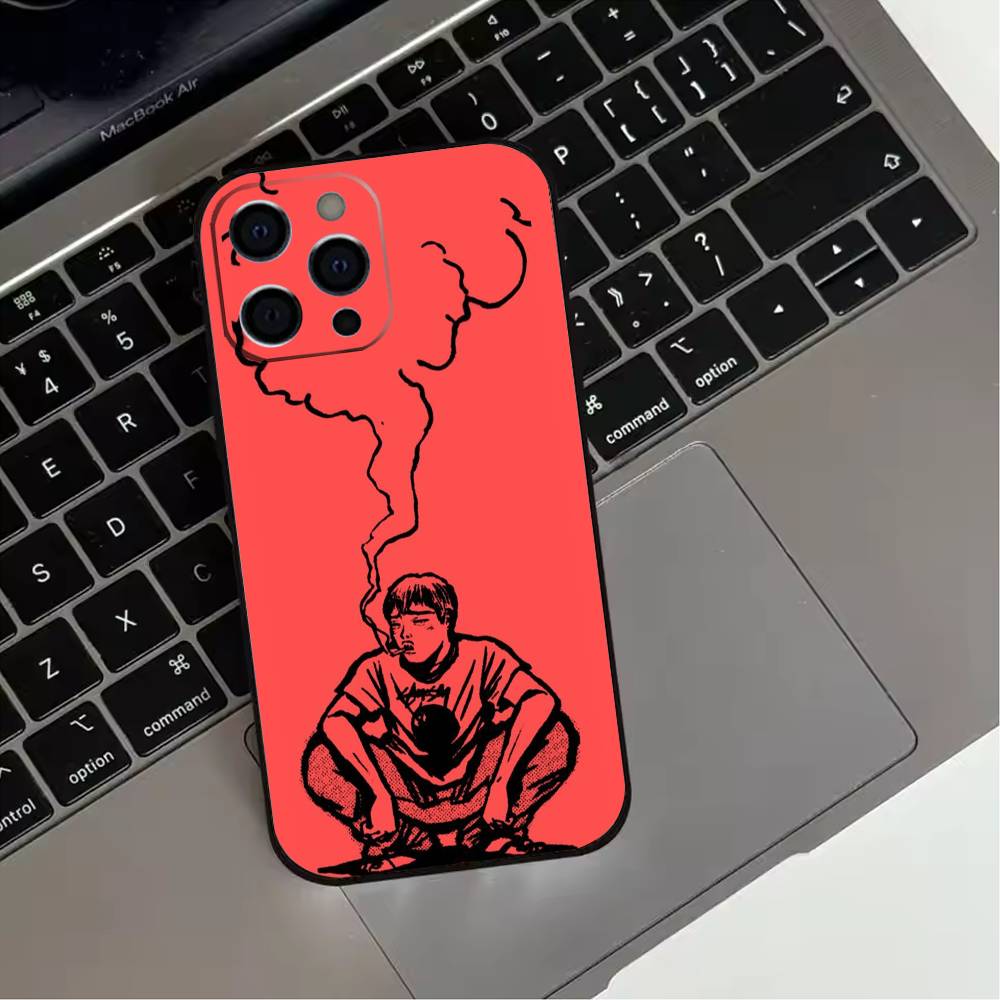 GTO G-Great T-Teacher O-Onizuka  Phone Case For iPhone 17,16,15,14,13,12,11 Plus,Pro Max,XS,Soft Silicone Black Cover