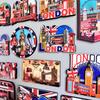 Anglia Autocolante Magnetice de Frigider Magneți de Frigider Britanici Regatul Unit Autobuz Londonez Big Ben Manchester Oxford Colecție Urs Cadou