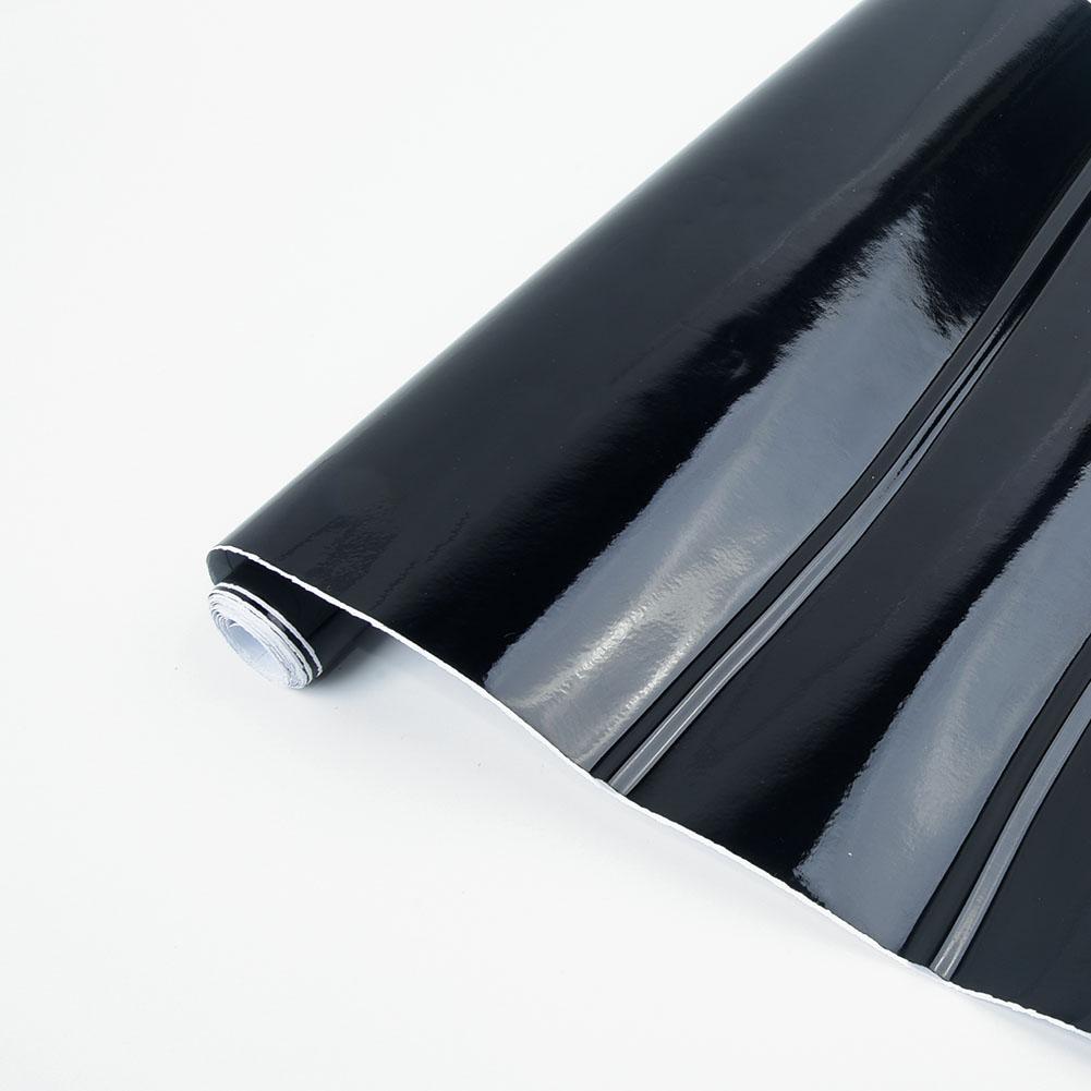 Gloss Black Car Vinyl Film Wrap Sticker Decal Interior Decoration Car Paint Film