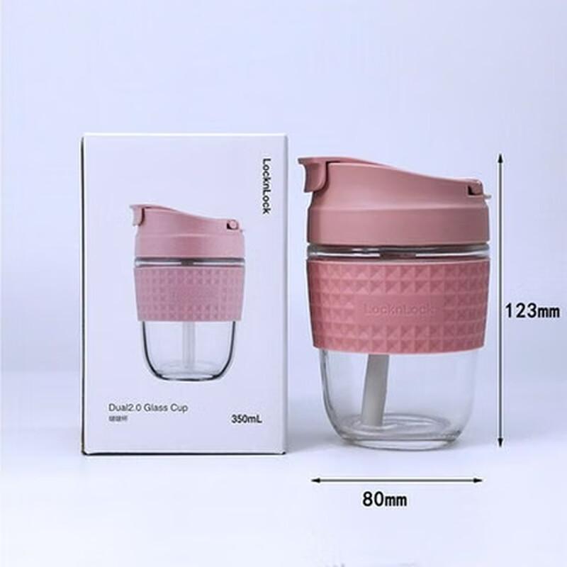 

LOCK&LOCK Glass Straw Cup