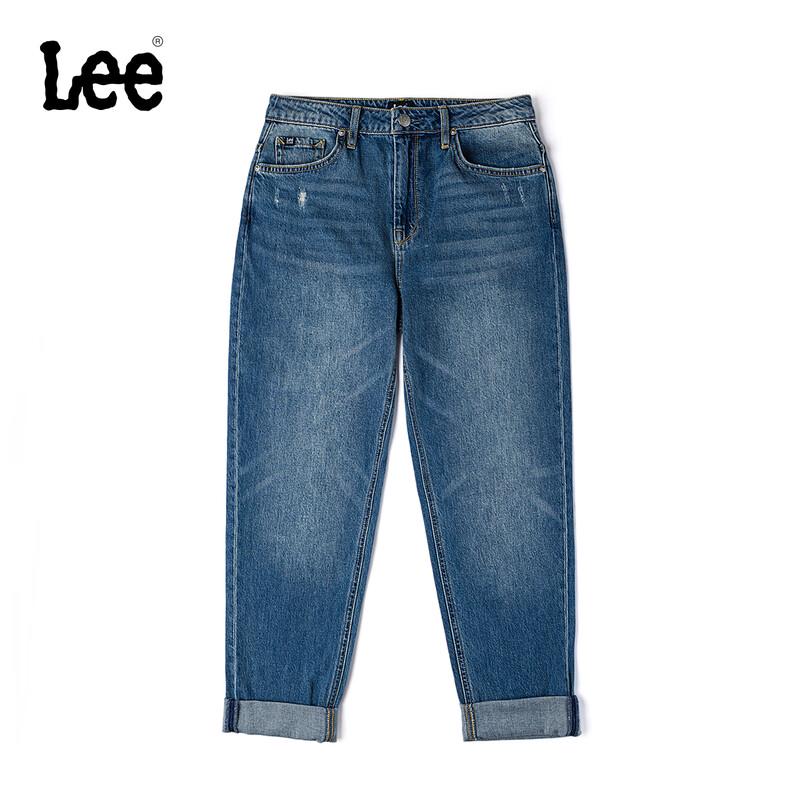 

Lee Women s 411 Classic High-Waist Straight Leg Jeans 28