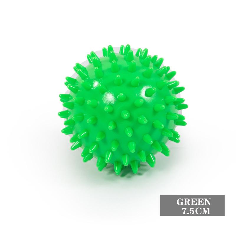 Durable PVC Spiky Massage Ball Trigger Point Sport Fitness Hand Foot Pain Relief Plantar Fasciitis Reliever Hedgehog 9cm Balls