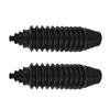 2 Pcs Set Universal Silicone Rack Pinion Steering Gaiter Pinion Boots+Cable Ties+Clamp Kit Silicone Gear Leggings Kits