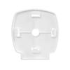 Wall Mount Bracket Holder Stand for Linksys Velop Dual Band WiFi Router Protective Holder Bracket Stand,White(3 Packs)