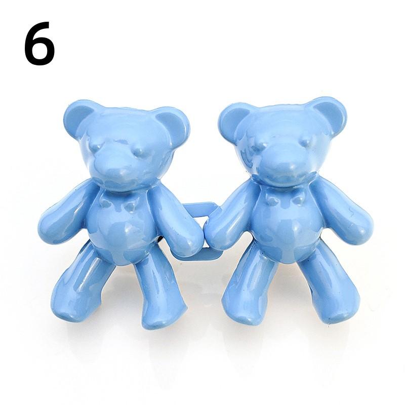 Reusable Metal Buttons Bear Flower Snap Fastener Pants Pin Retractable Button Sewing-on Buckles Jeans Perfect Fit Reduce Waist