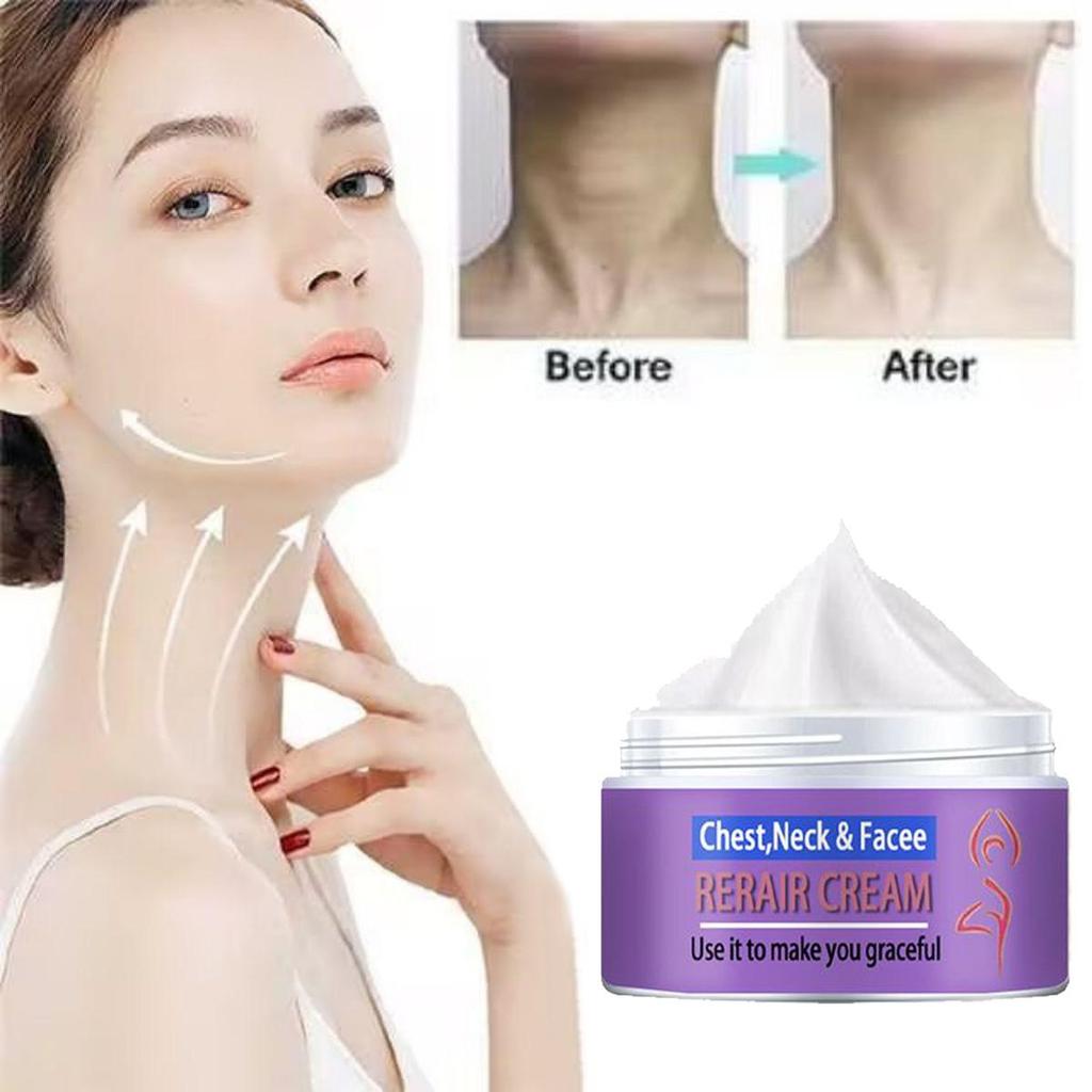 Zpevňující krém, Krém na obličej zpevňující jemné linky, Hydratační krém vyhlazující jemné linky na krku