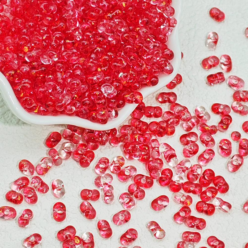 3x6mm Peanut Glass Rice Beads for DIY Jewelry Making: Loose Beads for Bracelets and Necklaces.