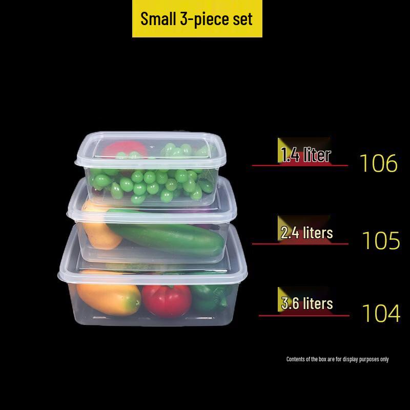 Youde 3-Piece Microwaveable Food Storage Container Set