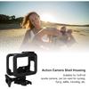 Action Camera Cage Protective Case Anti‑Fall Frame Housing with Cold Shoe Mount for 9
