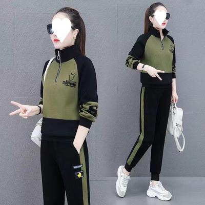 Frühlings- und Herbstkleidung für Mütter mittleren und höheren Alters, Modische Freizeit-Sportanzüge, Damen-Sweatshirts, Zweiteilige Sets für Frauen mittleren Alters