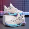 Boys' Breathable Sports Shoes, 2025 Autumn, Non-slip, Durable Basketball Shoes, Anti-odor, Sound-minimizing Design for Middle and Older Children