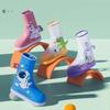 Fashion Fashion Dinosaur Shoe Covers Kids Waterproof Overshoes Child Washable Anti Skid Shoe Covers Boy Girl Durable Reusable Galoshes