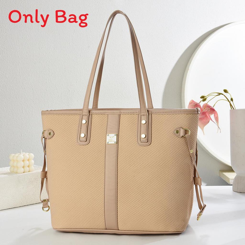 Minimalist Designer Ladies Tote With Zippered Compartments And Top Handle