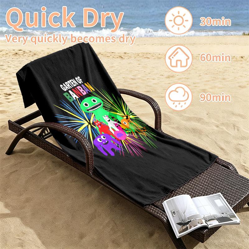 Banban Beach towels also serve as bath towels summer essential a musthave for the outdoors the beach and the pool