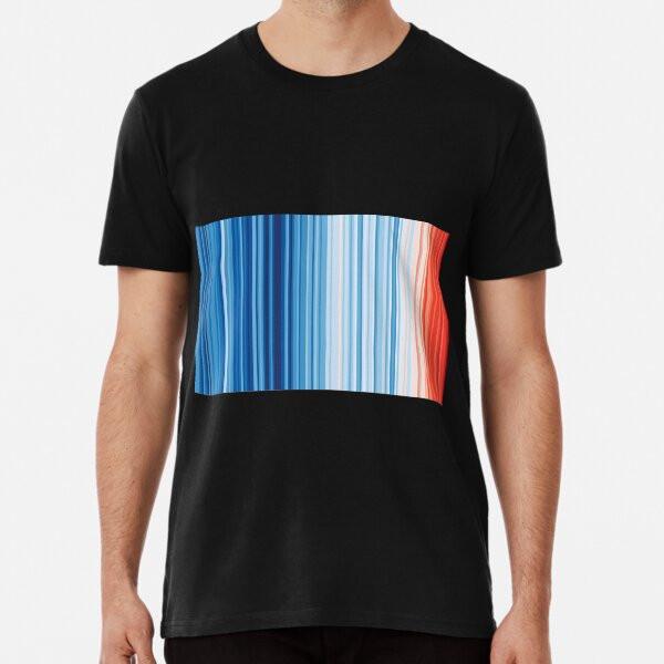 Earth's Climate Barcode  S To 5XL Made In the AU/USA T-Shirt