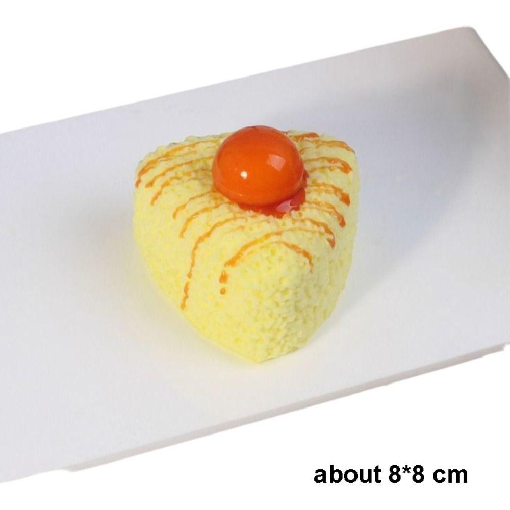 Foam Like Waffle Cake Squishy Glossy Topping Pastry Look Slow Rising Squishy Realistic Cute Soft Bread Squishy Stress Relief