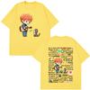 Vintage Tshirt Ed Sheeran European Tour 2025 Graffiti Pattern T Shirt Unisex Unisex Cotton Short Sleeve Oversized Fashion Tshirts
