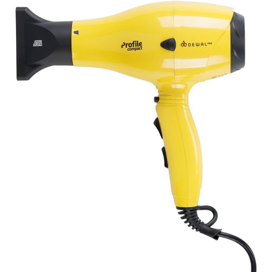 

Hair Dryer Dewal Profile Compact 2000 W Ionization 2 Nozzles Yellow