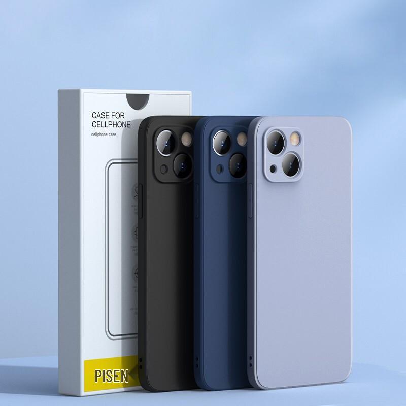 Pisen Flexible Flüssigsilikon Handyhülle für iPhone 13 Serie