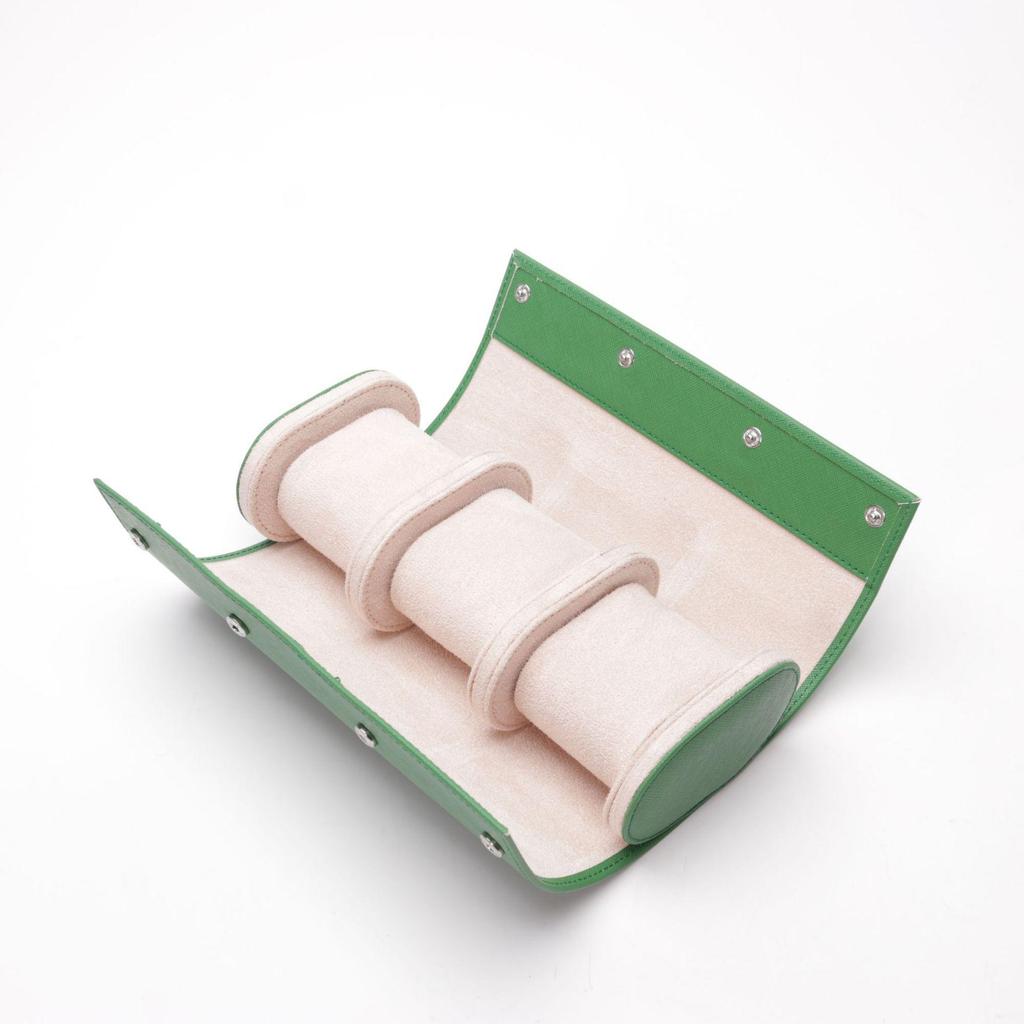 Eco-Friendly PU Leather Watch Box Storage Set - Three-Piece