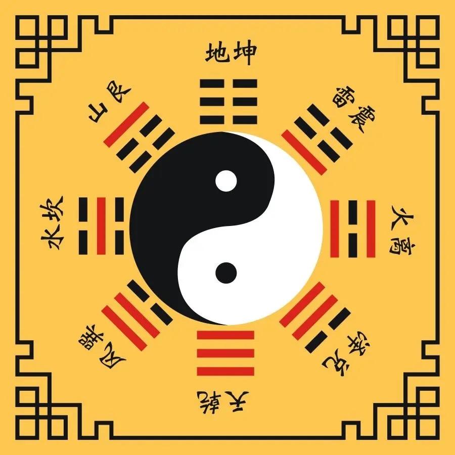Taoistisches Tai Chi Bagua Teppich Meditationskissen Zen Matte Gang Decke Anti-Rutsch Chinesisches Wohnzimmer Übung 60X60cm