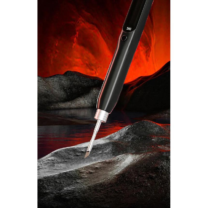 SEQURE S60 with Toolkit Nano Electric Soldering Iron Precision Portable Anti-static Soldering Pen Support PD|QC Power Supply