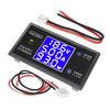 LCD Digital Voltmeter Ammeter Wattmeter Voltage Current Power Meter Volt Detector Tester Monitor 48V 60V 72V DC 0-100V 10A 1000W