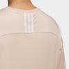 Adidas Collaboration Casual Breathable Solid Color Short Sleeve T-Shirt Women Tops Light-Pink H55254