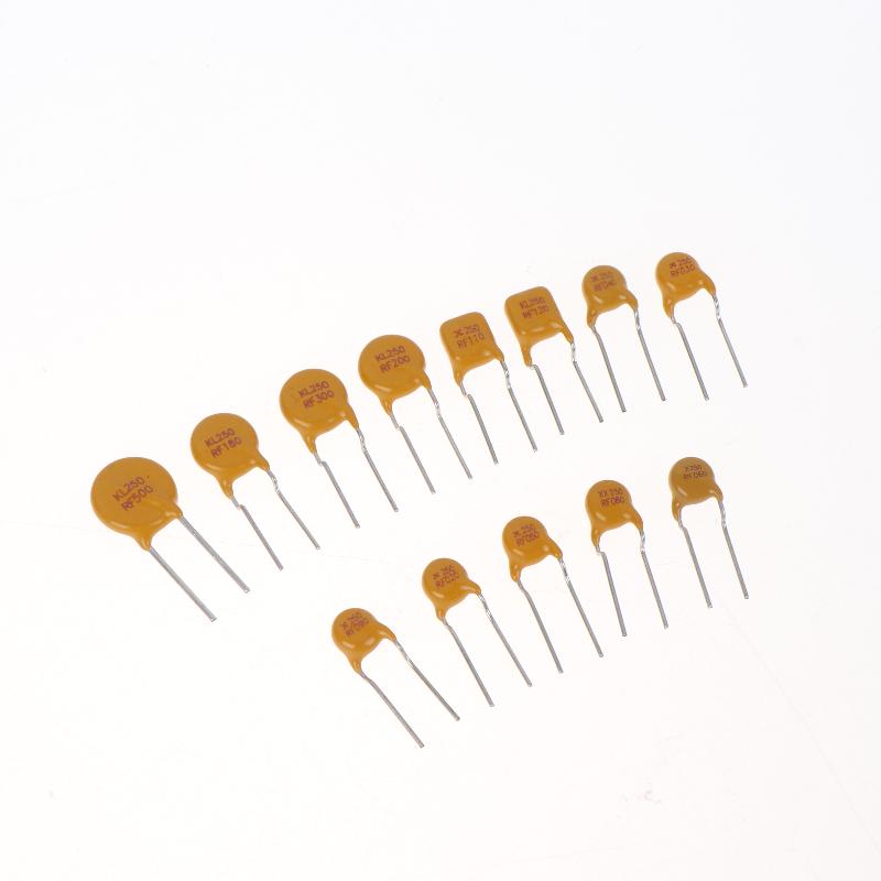 10Pcs Pptc Self-Recovery Fuses 250V 20Ma-800Ma 1A 1.5A 2A 3A Plug In Self Resettable Fuse Diy Accessories