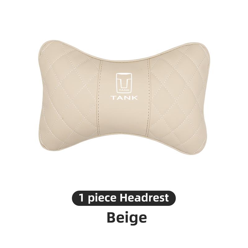 ABCO1 Car Seat Head Support Lumbar Cushion Headrest Neck Pillow For Great Wall GWM Tank 300 Tank500 City 300 Border 400 500