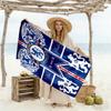 Asciugamano da Spiaggia Chelsea Football Club Super Morbido Microfibra Tessuto Asciugatura Rapida Confortevole Leggero