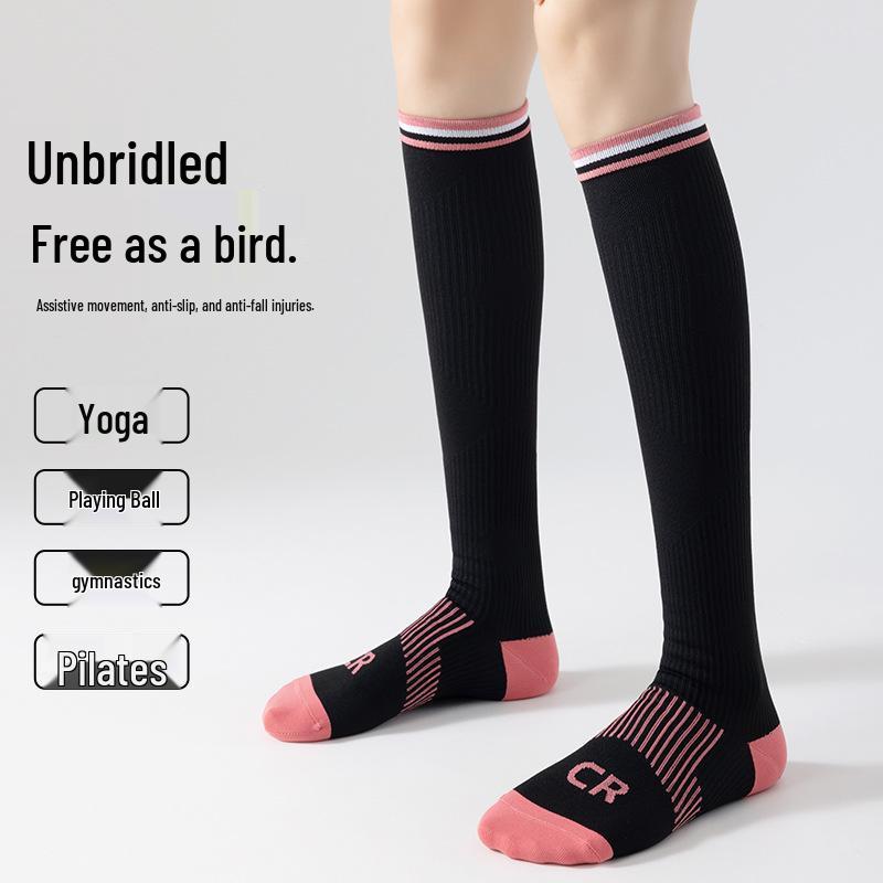 Unisex Kompressionsstrumpor för Sport - Ideala för Löpning, Hopprep och Utomhusaktiviteter