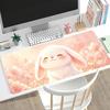 Autumn Red Fox Extended Gaming Mouse Pad Non Slip Desk Surface Cute Fall Wildlife Animal Art Print For Desktop Display
