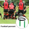 2Pcs Adjustable Flag Football Belts Vibrant Color Soft Wear Resistant Widely Use Thickened