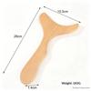 Ergonomic Wooden Massage Tool Natural Solid Wood Skin Friendly for Home Relaxation Post Work Neck Back Relief