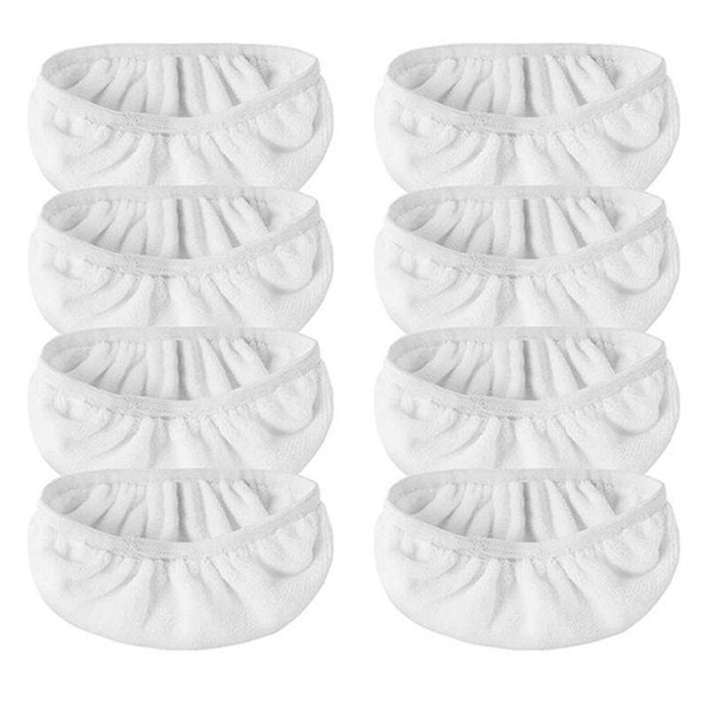 ABIY 8Pcs Reusable Mop Replacement Pads For Swiffer Sweeper Wet Mops Microfiber Mop Replacement Pads