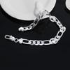 Trendy Silver-Gold Plated 8MM Unisex Bracelet