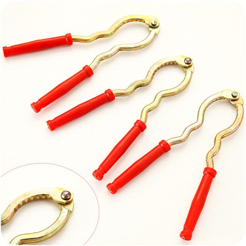 Red Handle Walnut Clip Gift Nut Walnut Pliers Pine Nut Hazelnut Clip Iron Walnut Clip