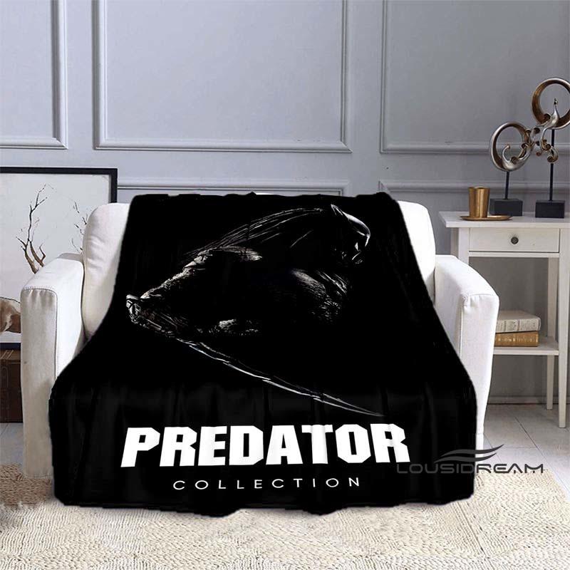 Alien Vs. Predator Printed Blanket Warm and Beautiful Flannel Soft and Comfortable Home Travel Bed Blanket Birthday Gift
